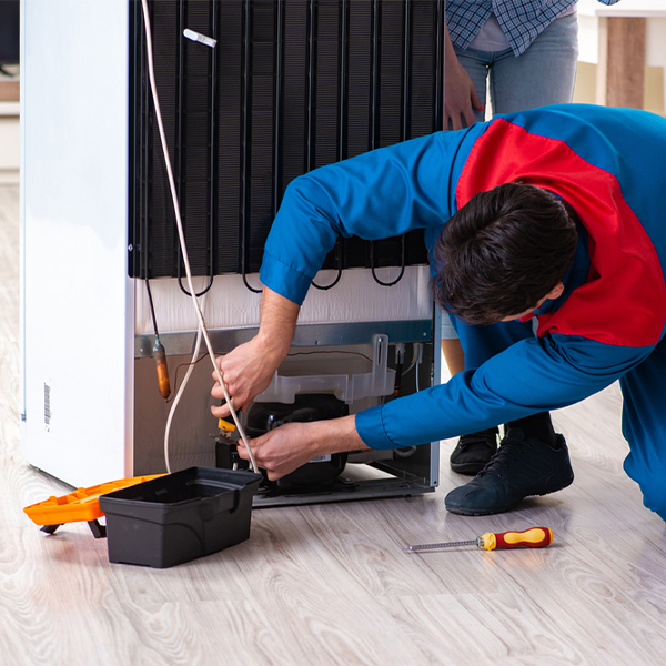 how much do you charge for refrigerator repair services in Worth County GA